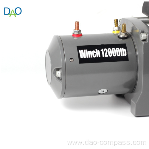 12000lbs Capacity Pull Wire Rope Winch